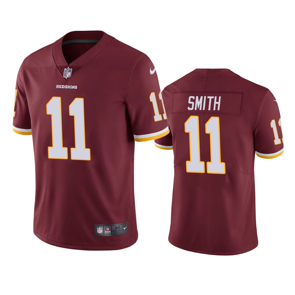 Washington Redskins Alex Smith Burgundy Vapor Limited Jersey - Cocomos