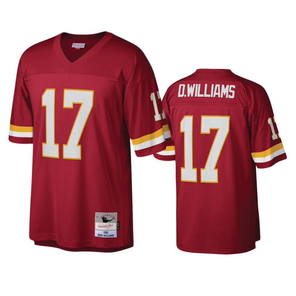 Washington Redskins Doug Williams Burgundy Legacy Replica Jersey - Cocomos