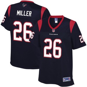 Womens Houston Texans Lamar Miller Nfl Pro Line Navy Team Color Jersey