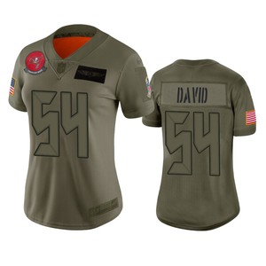 Womens Tampa Bay Buccaneers Lavonte David Camo 2019 Salute To Service Limited Jersey - Cocomos