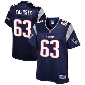 Yodny Cajuste New England Patriots Nfl Pro Line Womens Player Jersey - Navy