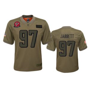 Youth Atlanta Falcons Grady Jarrett Camo 2019 Salute To Service Jersey - Cocomos