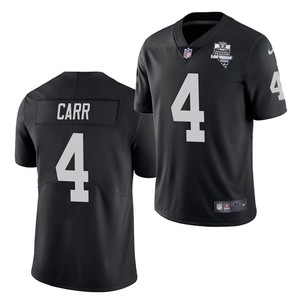 Youth Oakland Raiders #4 Derek Carr Black 2020 Inaugural Season Vapor Untouchable Limited Stitched Nfl Jersey