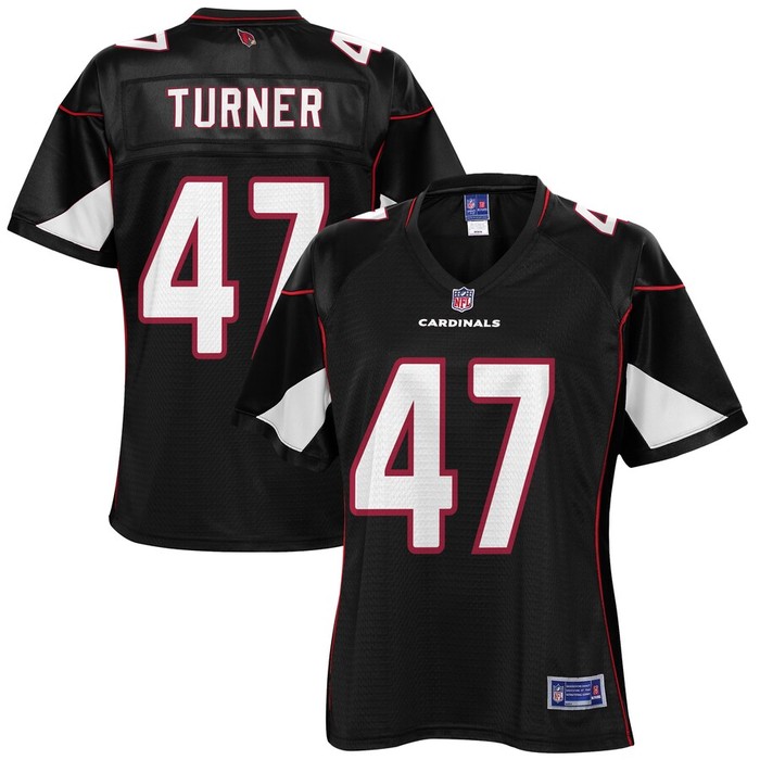 Zeke Turner Arizona Cardinals Nfl Pro Line Womens Alternate Player Jersey - Black