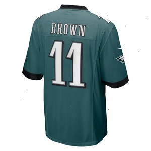 A.J. Brown Philadelphia Eagles Nike Player Game Jersey - Midnight Green