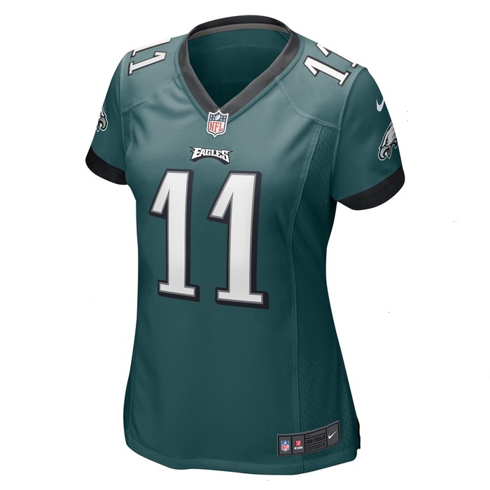 A.J. Brown Philadelphia Eagles Nike Women's Player Game Jersey - Midnight Green