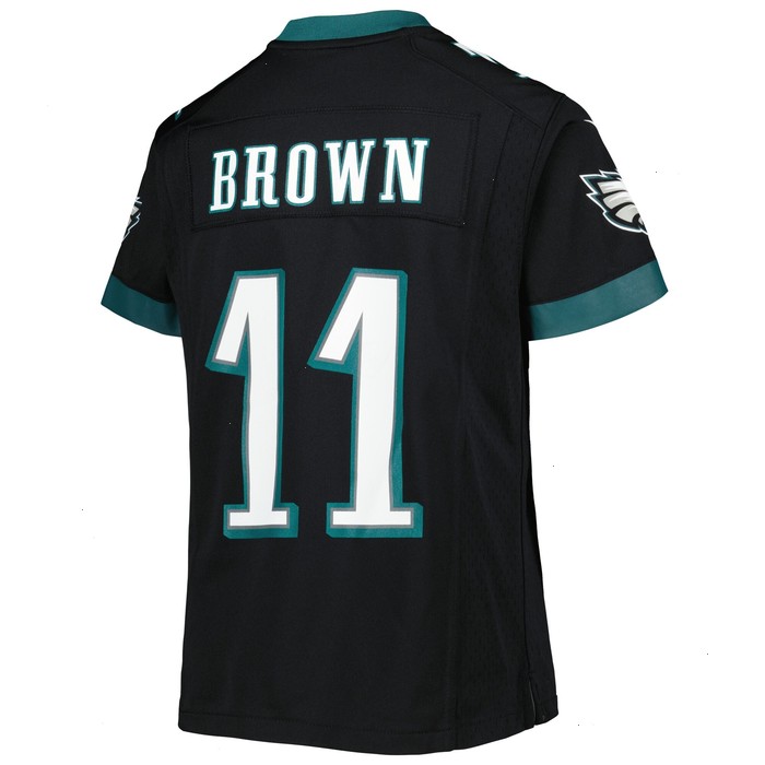 A.J. Brown Philadelphia Eagles Nike Youth Game Jersey - Black