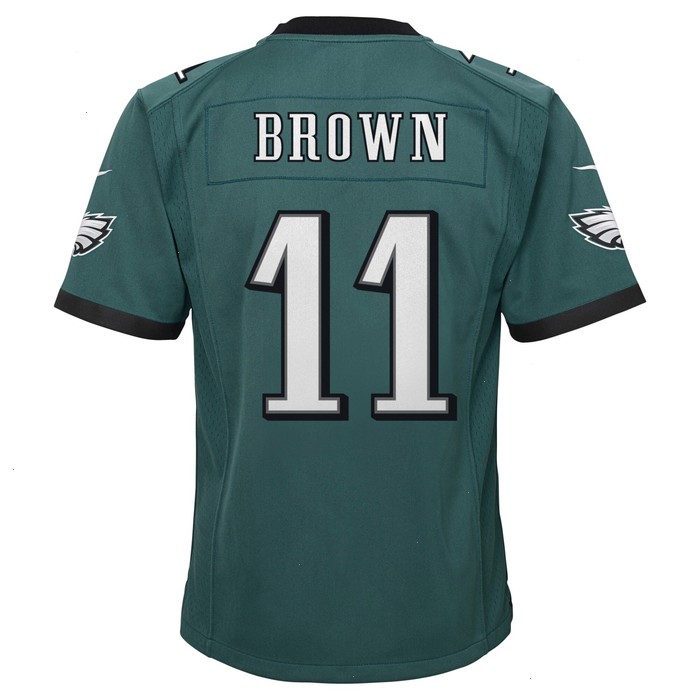 A.J. Brown Philadelphia Eagles Nike Youth Game Jersey - Green