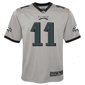 A.J. Brown Philadelphia Eagles Nike Youth Inverted Game Jersey - Silver