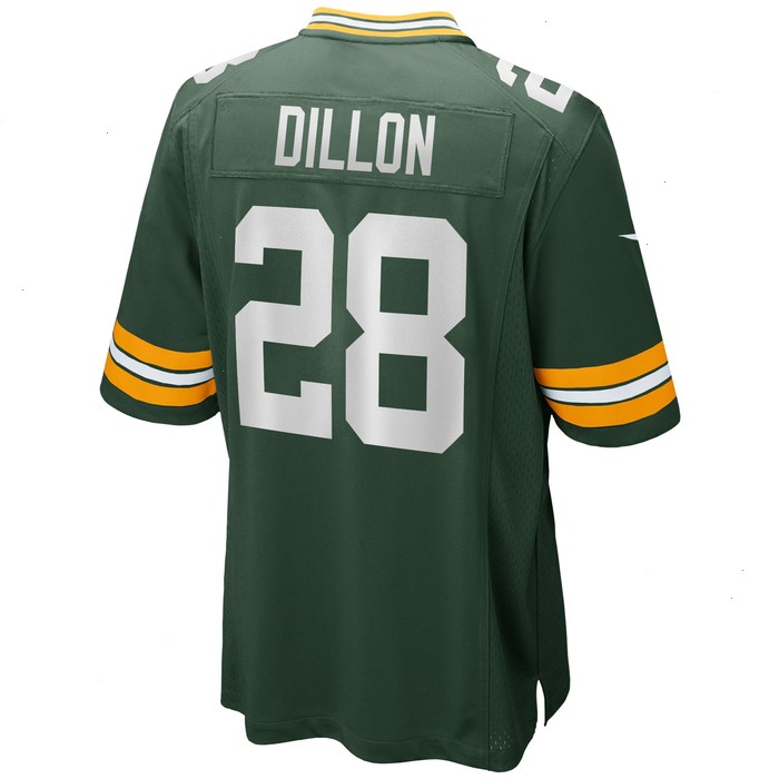 AJ Dillon Green Bay Packers Nike Game Player Jersey - Green