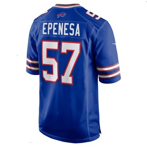 A.J. Epenesa Buffalo Bills Nike Game Player Jersey - Royal