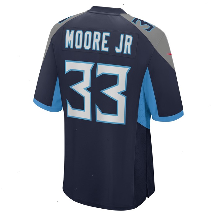 A.J. Moore Jr. Tennessee Titans Nike Player Game Jersey - Navy