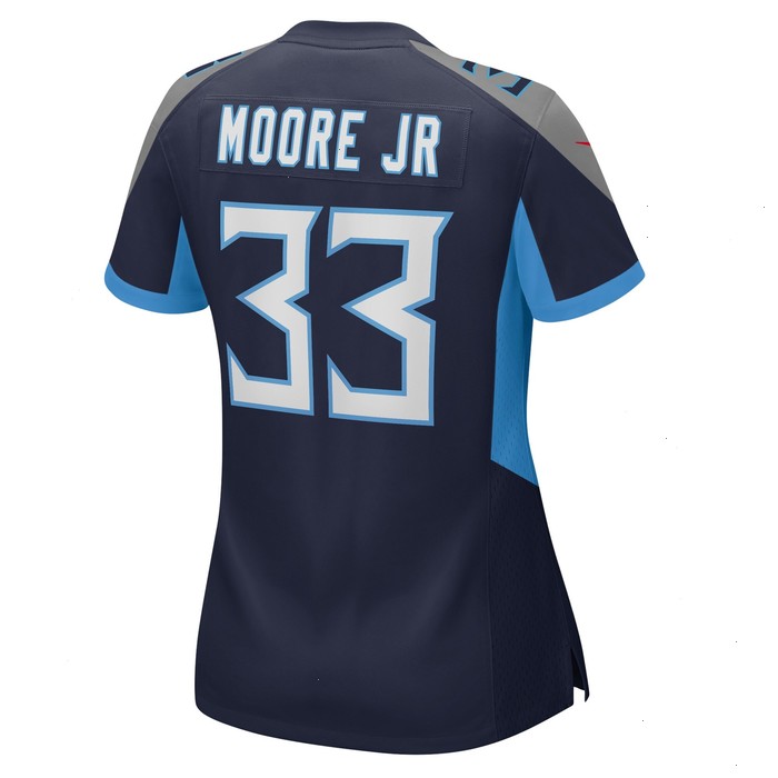 A.J. Moore Jr. Tennessee Titans Nike Women's Player Game Jersey - Navy