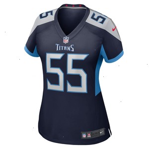 Aaron Brewer Tennessee Titans Nike Women's Game Player Jersey - Navy