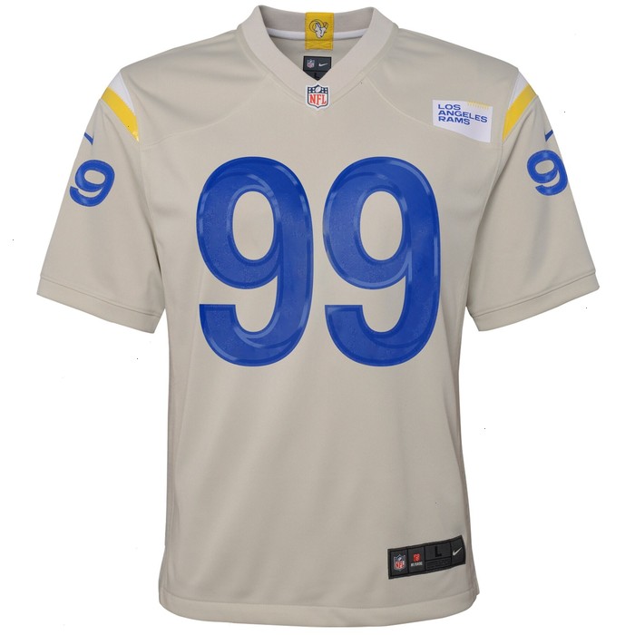 Aaron Donald Los Angeles Rams Nike Youth Game Jersey - Cream