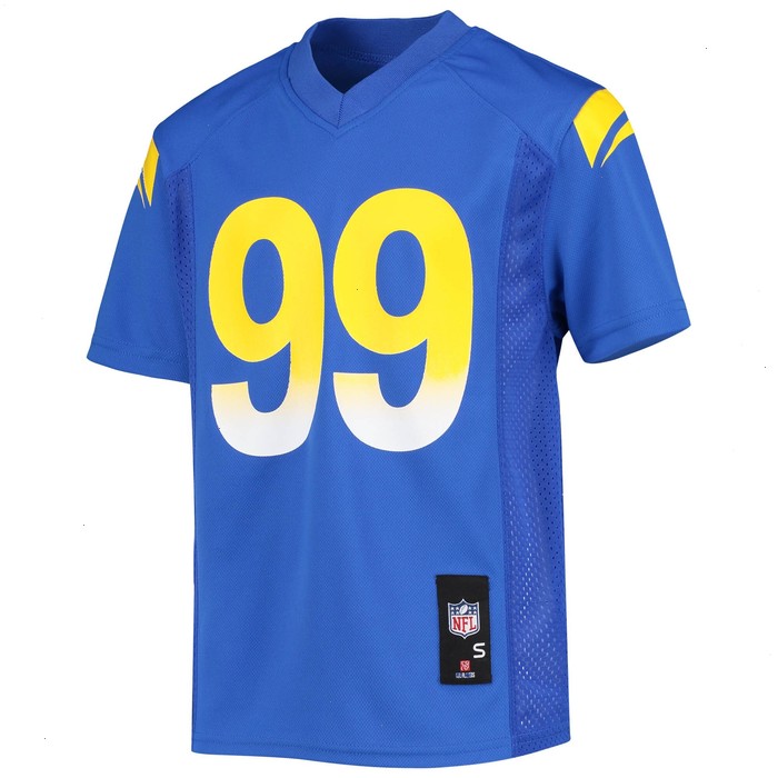 Aaron Donald Los Angeles Rams Youth Replica Player Jersey - Royal