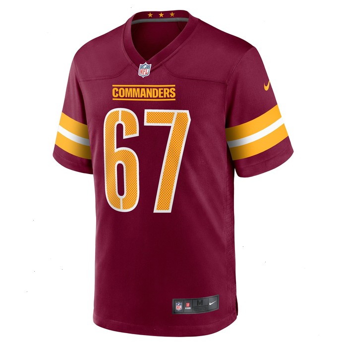 Aaron Monteiro Washington Commanders Nike Game Player Jersey - Burgundy