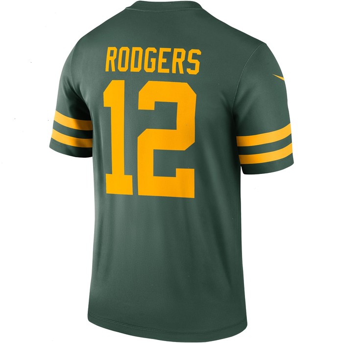 Aaron Rodgers Green Bay Packers Nike Alternate Legend Player Jersey - Green