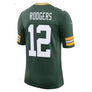 Aaron Rodgers Green Bay Packers Nike Captain Vapor Limited Jersey - Green