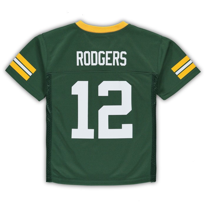 Aaron Rodgers Green Bay Packers Preschool Replica Player Jersey - Green