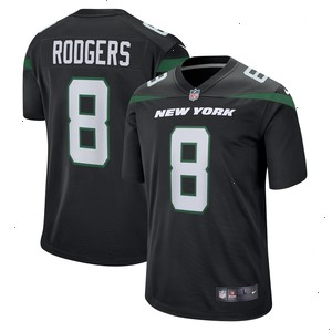 Aaron Rodgers New York Jets Nike Game Jersey - Black