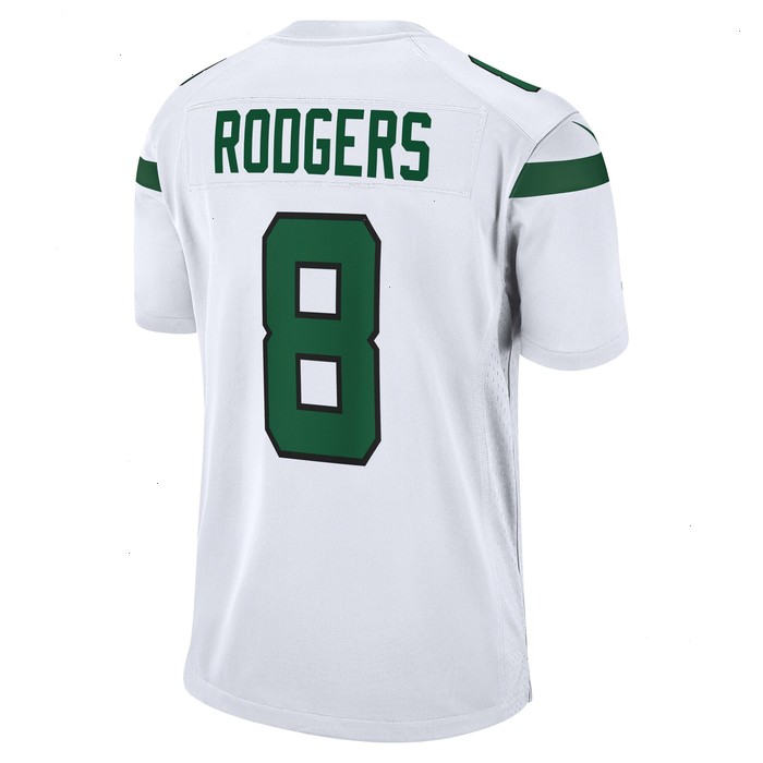 Aaron Rodgers New York Jets Nike Game Jersey - White