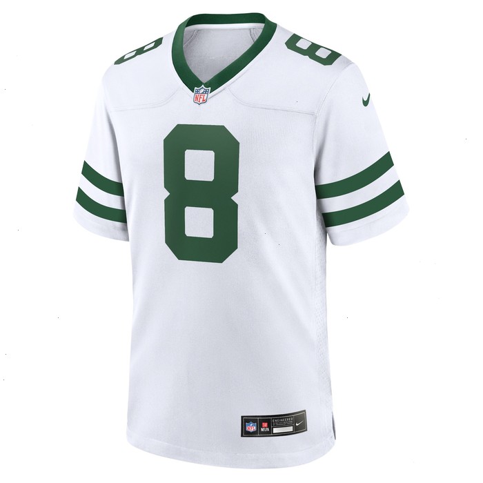 Aaron Rodgers New York Jets Nike Legacy Player Game Jersey - White