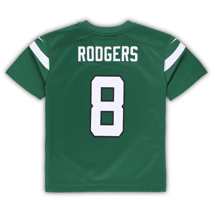 Aaron Rodgers New York Jets Nike Preschool Game Jersey - Gotham Green