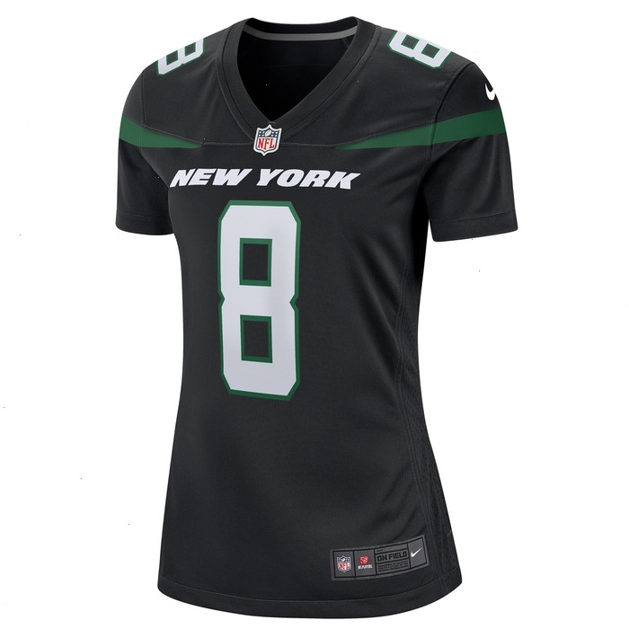 Aaron Rodgers New York Jets Nike Women's Player Jersey - Black