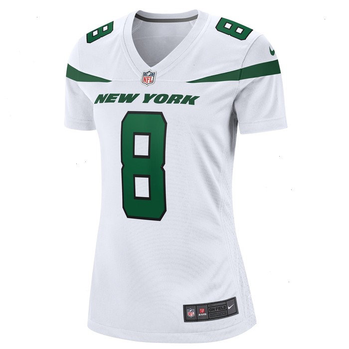 Aaron Rodgers New York Jets Nike Women's Player Jersey - White