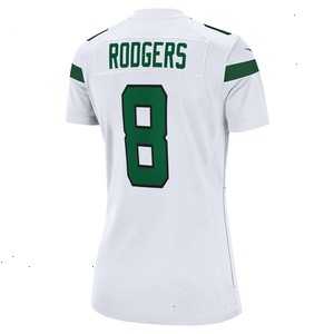 Aaron Rodgers New York Jets Nike Women's Player Jersey - White