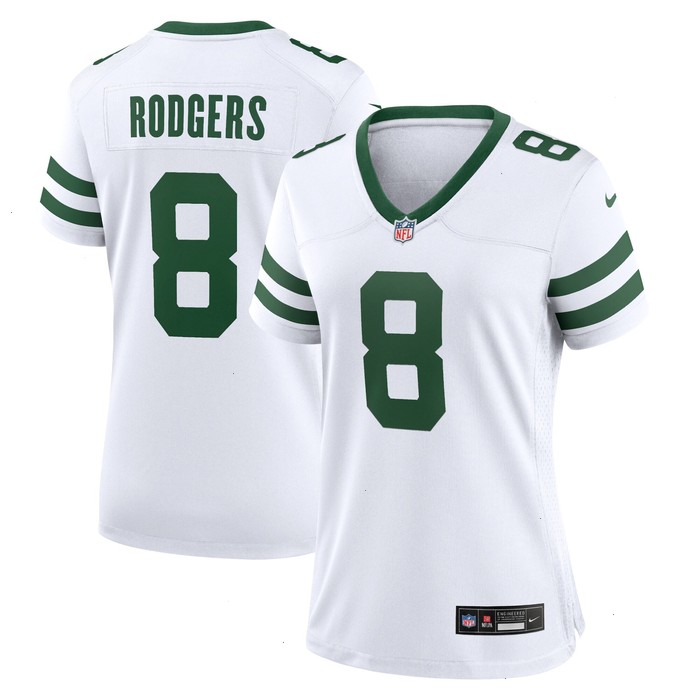 Aaron Rodgers New York Jets Nike Women's Player Jersey - White V1