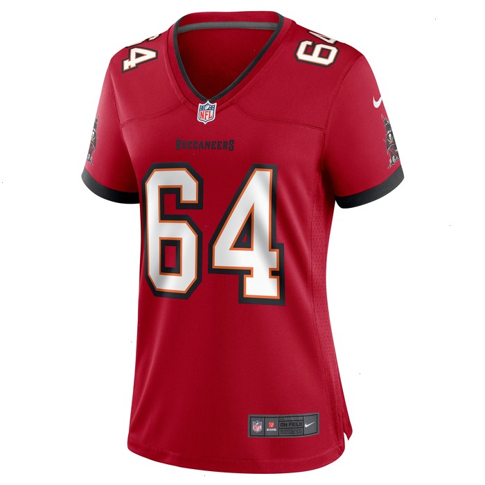 Aaron Stinnie Tampa Bay Buccaneers Nike Women's Game Jersey - Red