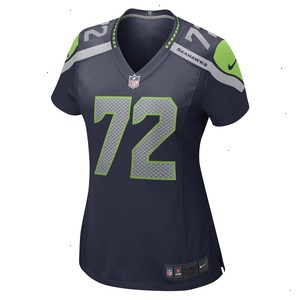 Abraham Lucas Seattle Seahawks Nike Women's Game Player Jersey - College Navy