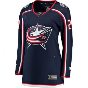 Adam Boqvist Columbus Blue Jackets Fanatics Branded Women's Home Breakaway Player Jersey - Navy