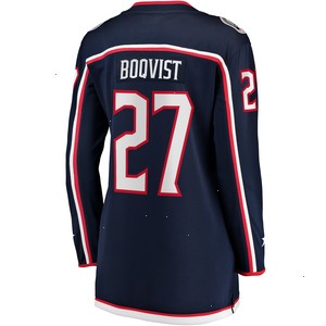 Adam Boqvist Columbus Blue Jackets Fanatics Branded Women's Home Breakaway Player Jersey - Navy