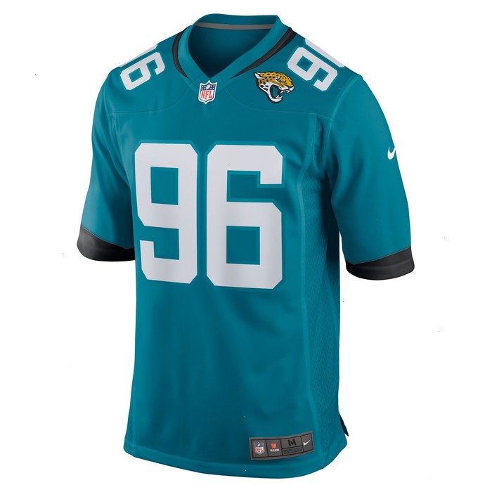 Adam Gotsis Jacksonville Jaguars Nike Game Jersey - Teal