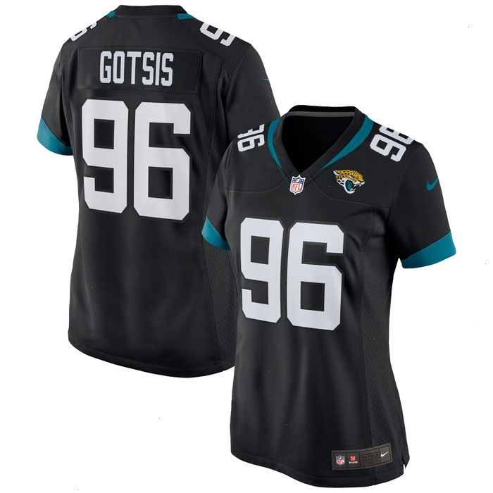 Adam Gotsis Jacksonville Jaguars Nike Women's Game Jersey - Black