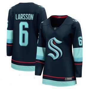 Adam Larsson Seattle Kraken Fanatics Branded Women's Home Breakaway Player Jersey - Deep Sea Blue