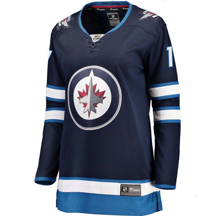 Adam Lowry Winnipeg Jets Fanatics Branded Women's Breakaway Player Jersey - Navy