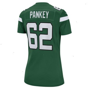 Adam Pankey New York Jets Nike Women's Team Game Jersey - Gotham Green