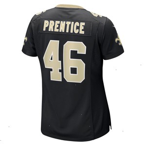 Adam Prentice New Orleans Saints Nike Women's Game Player Jersey - Black