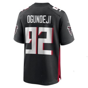 Adetokunbo Ogundeji Atlanta Falcons Nike Game Jersey - Black