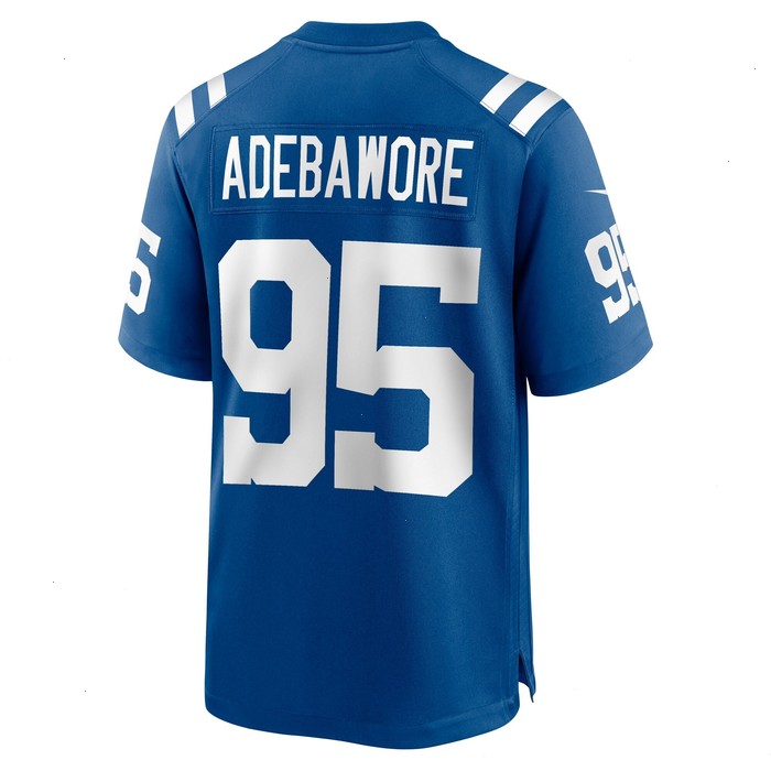 Adetomiwa Adebawore Indianapolis Colts Nike Team Game Jersey - Royal