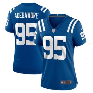 Adetomiwa Adebawore Indianapolis Colts Nike Women's Team Game Jersey - Royal