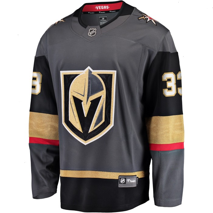 Adin Hill Vegas Golden Knights Fanatics Branded Alternate Breakaway Jersey - Gray