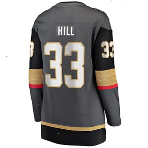 Adin Hill Vegas Golden Knights Fanatics Branded Women's Alternate Breakaway Jersey - Gray