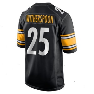 Ahkello Witherspoon Pittsburgh Steelers Nike Game Jersey - Black