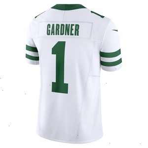 Ahmad Sauce Gardner New York Jets Nike Vapor F.U.S.E. Limited Jersey - White V1