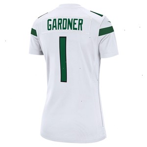 Ahmad Sauce Gardner New York Jets Nike Women's Player Jersey - White V1